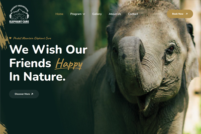 Phuket Moutain Elephant Care